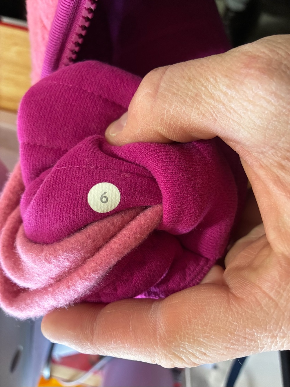 lululemon athletica Magenta Full‑Zip Hooded Jacket - Picture 4 of 4